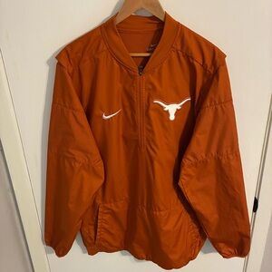 Nike UT Longhorns Orange Dri-FIT Quarter Zip